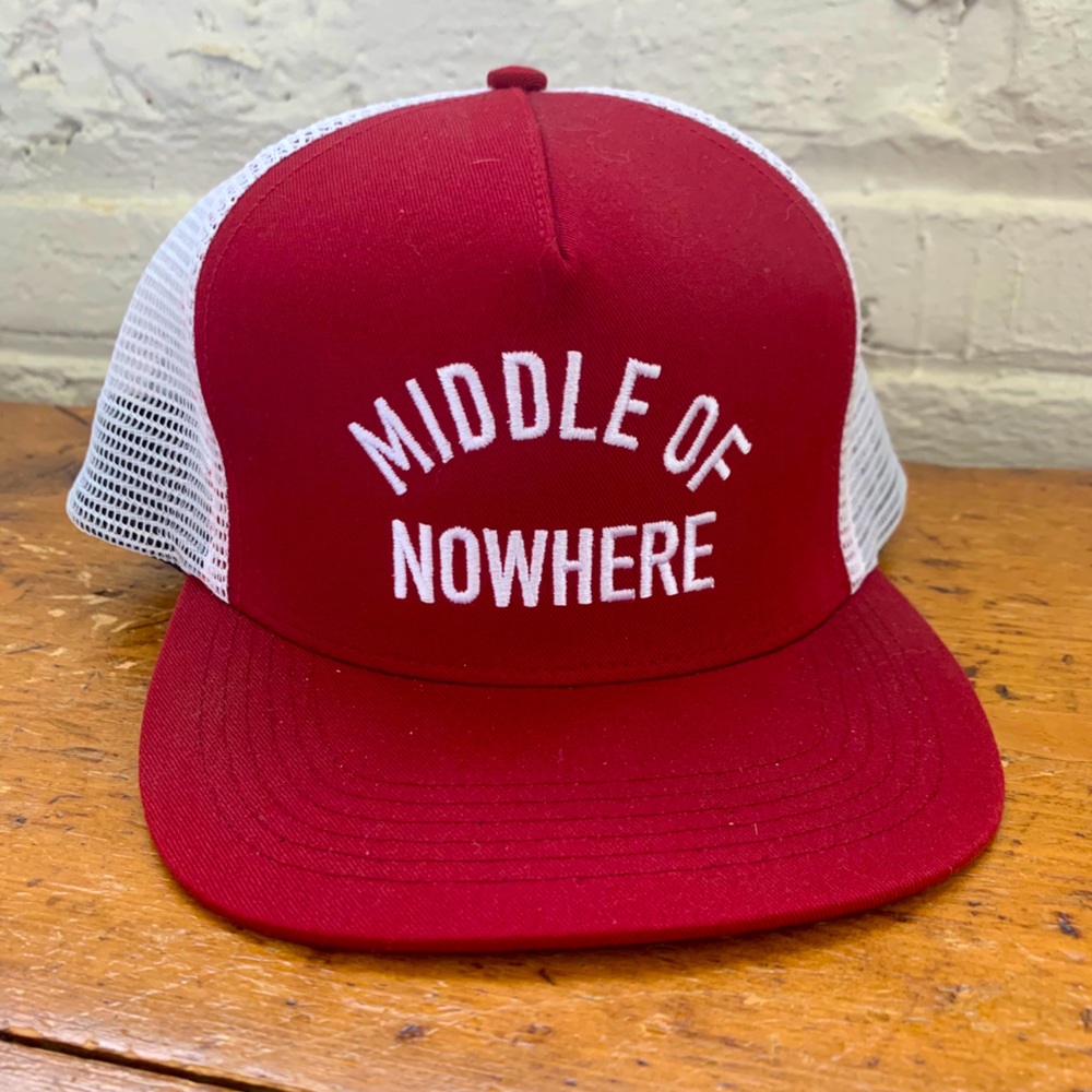 “Middle of Nowhere” snap back hat